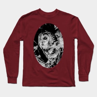 Peeping Tawny Owl Long Sleeve T-Shirt